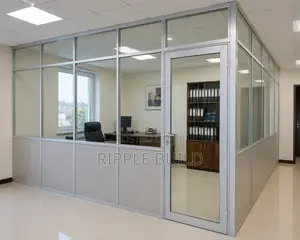 Aluminium Glass Office Partitions Partitioning