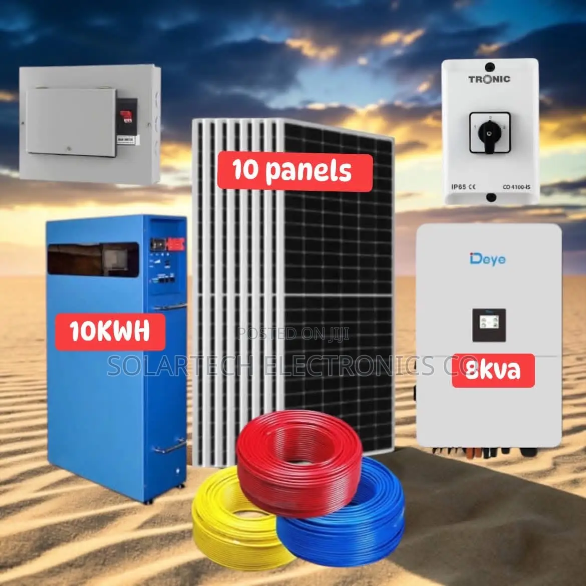 Reliable 10kwh Solar System With 7-Year Warranty and Backup Power