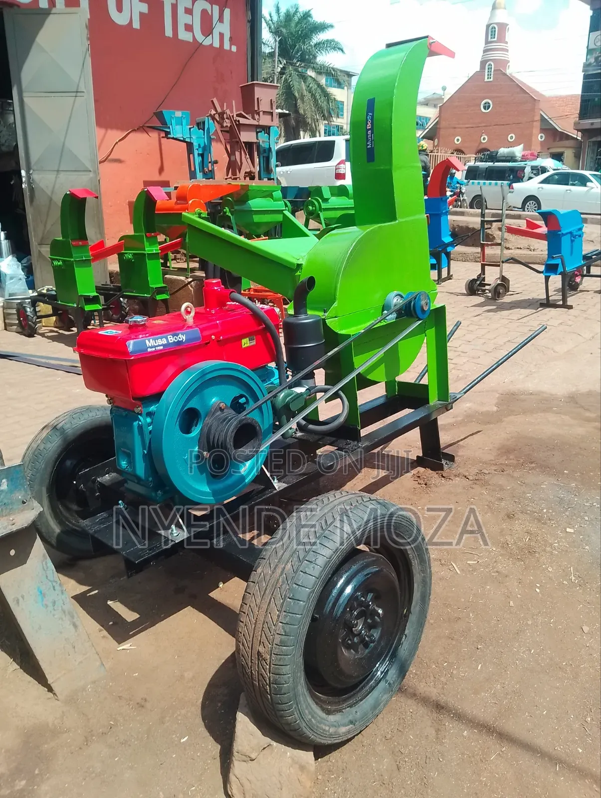 Silage Machine.