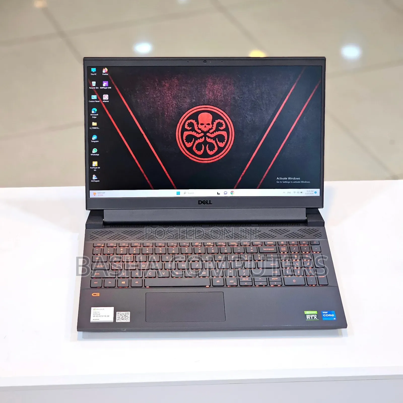New Laptop Dell G15 5511 16GB Intel Core i7 SSD 512GB