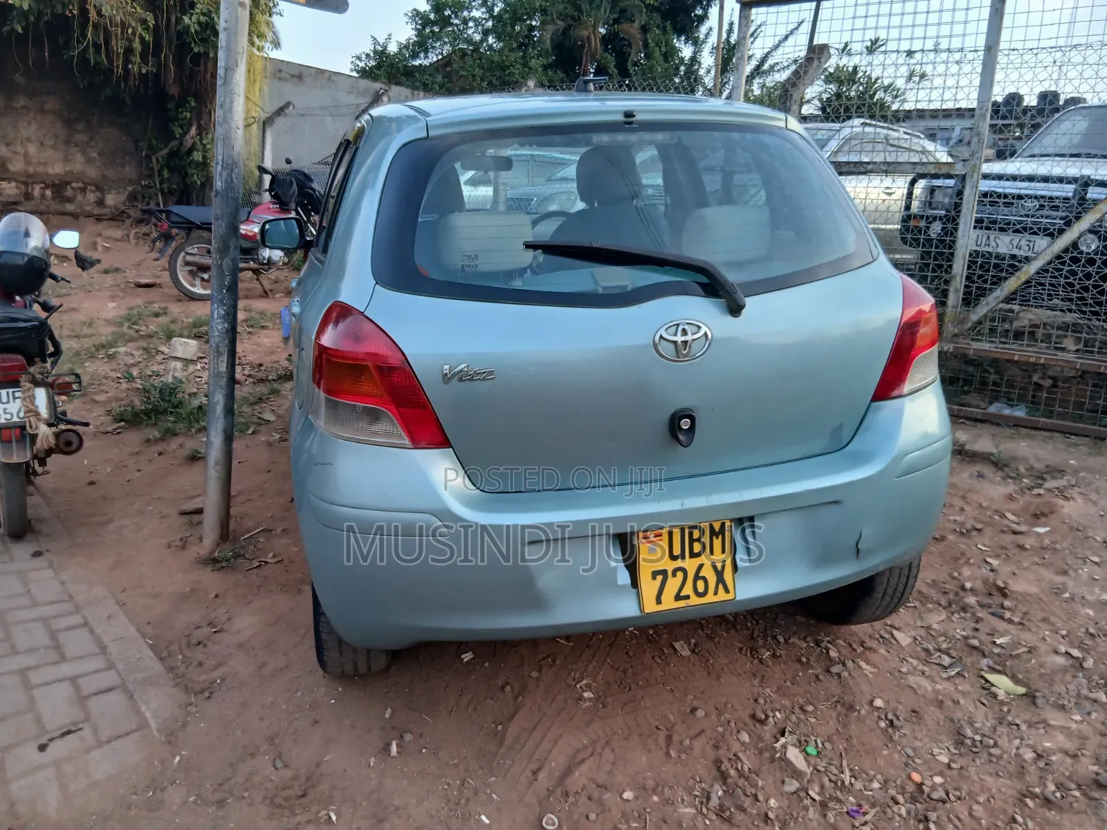 Toyota Vitz 2008 Green