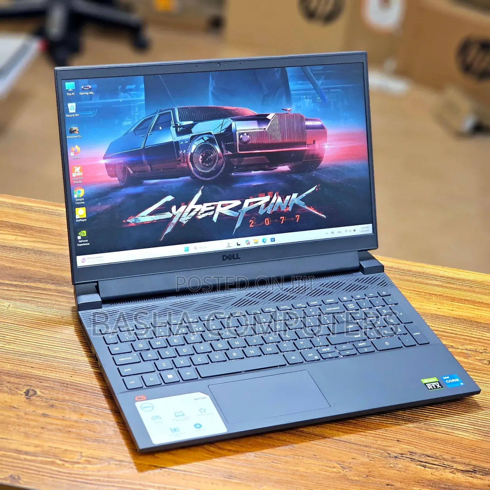 New Laptop Dell G15 5511 16GB Intel Core i7 SSHD+SSD 1T