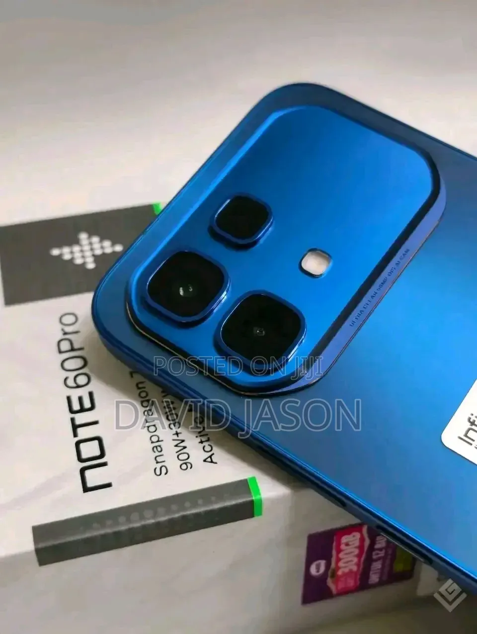 New Infinix Note 60 Pro 256 GB Blue
