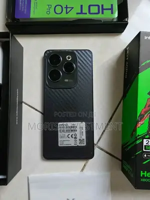 New Infinix Hot 40 Pro 256 GB Black