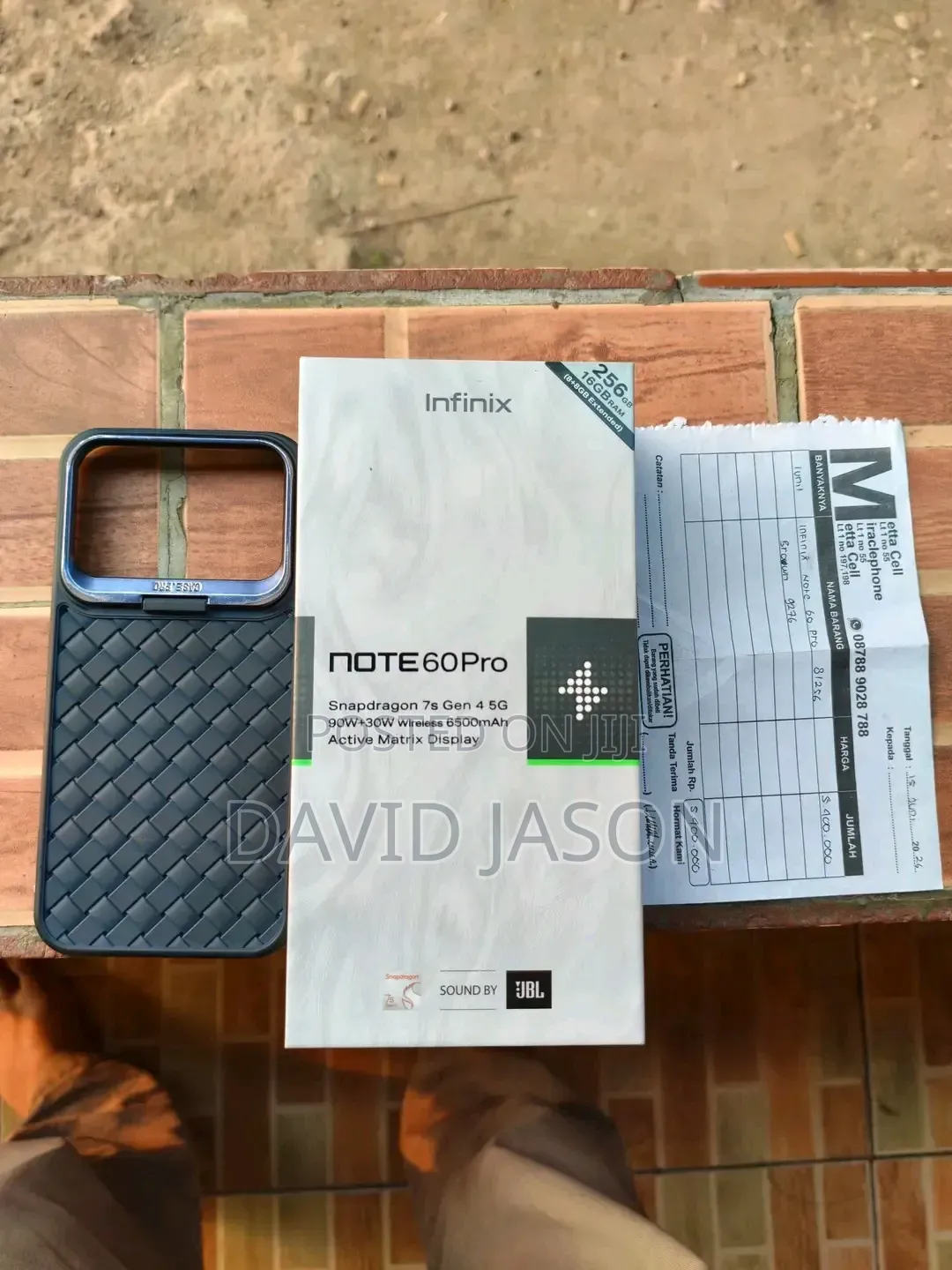 New Infinix Note 60 Pro 256 GB Black