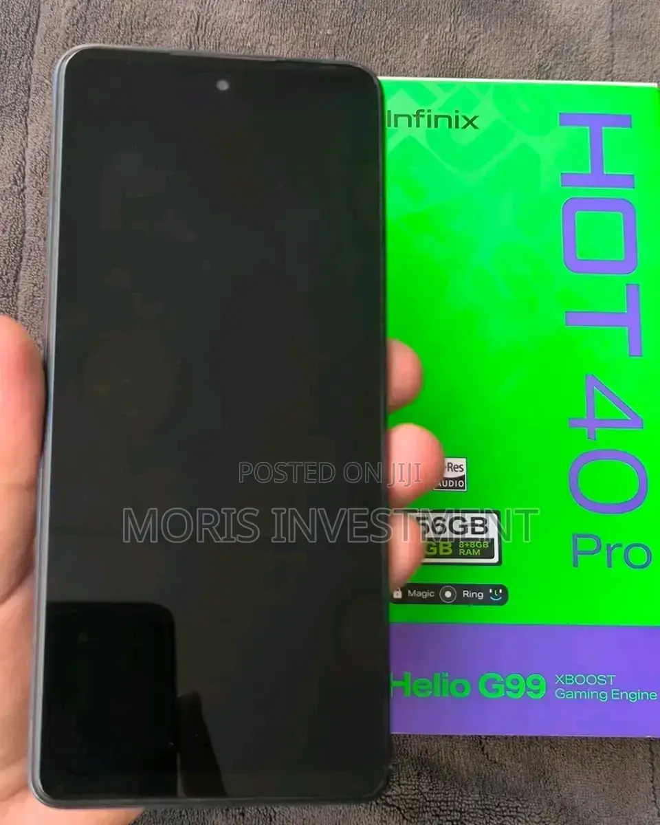 New Infinix Hot 40 Pro 256 GB Black