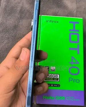 New Infinix Hot 40 Pro 256 GB Black