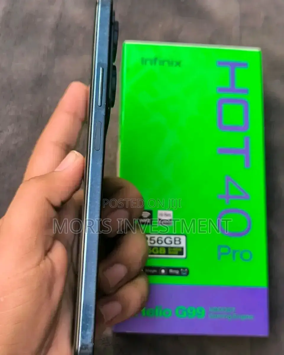 New Infinix Hot 40 Pro 256 GB Black