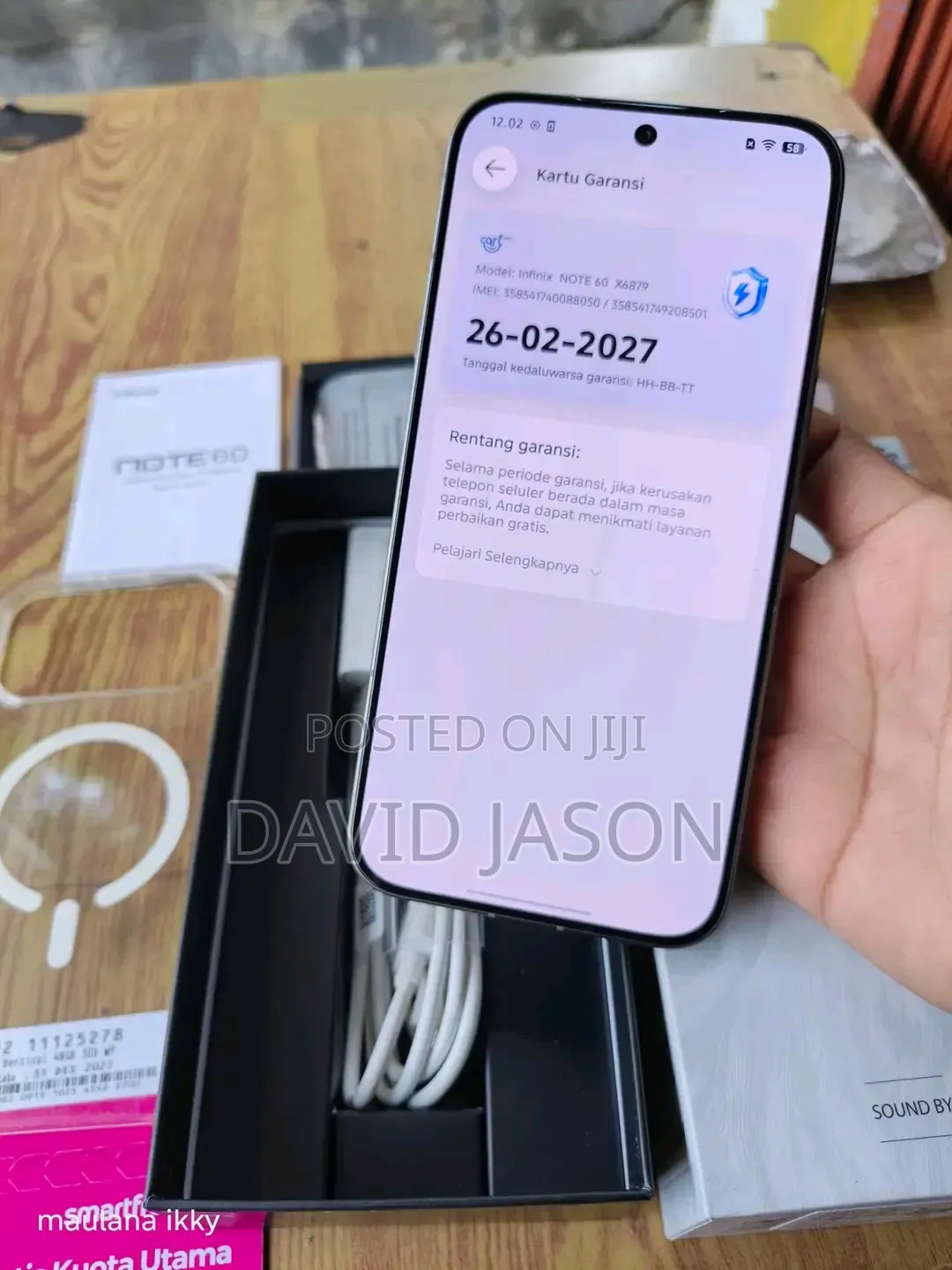 New Infinix Note 60 Pro 256 GB Blue