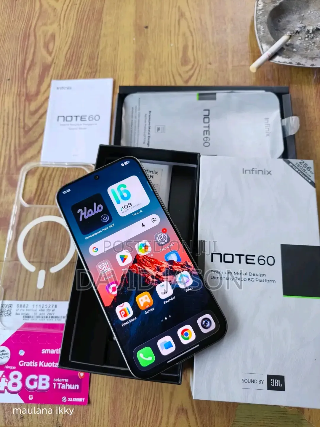 New Infinix Note 60 Pro 256 GB Blue
