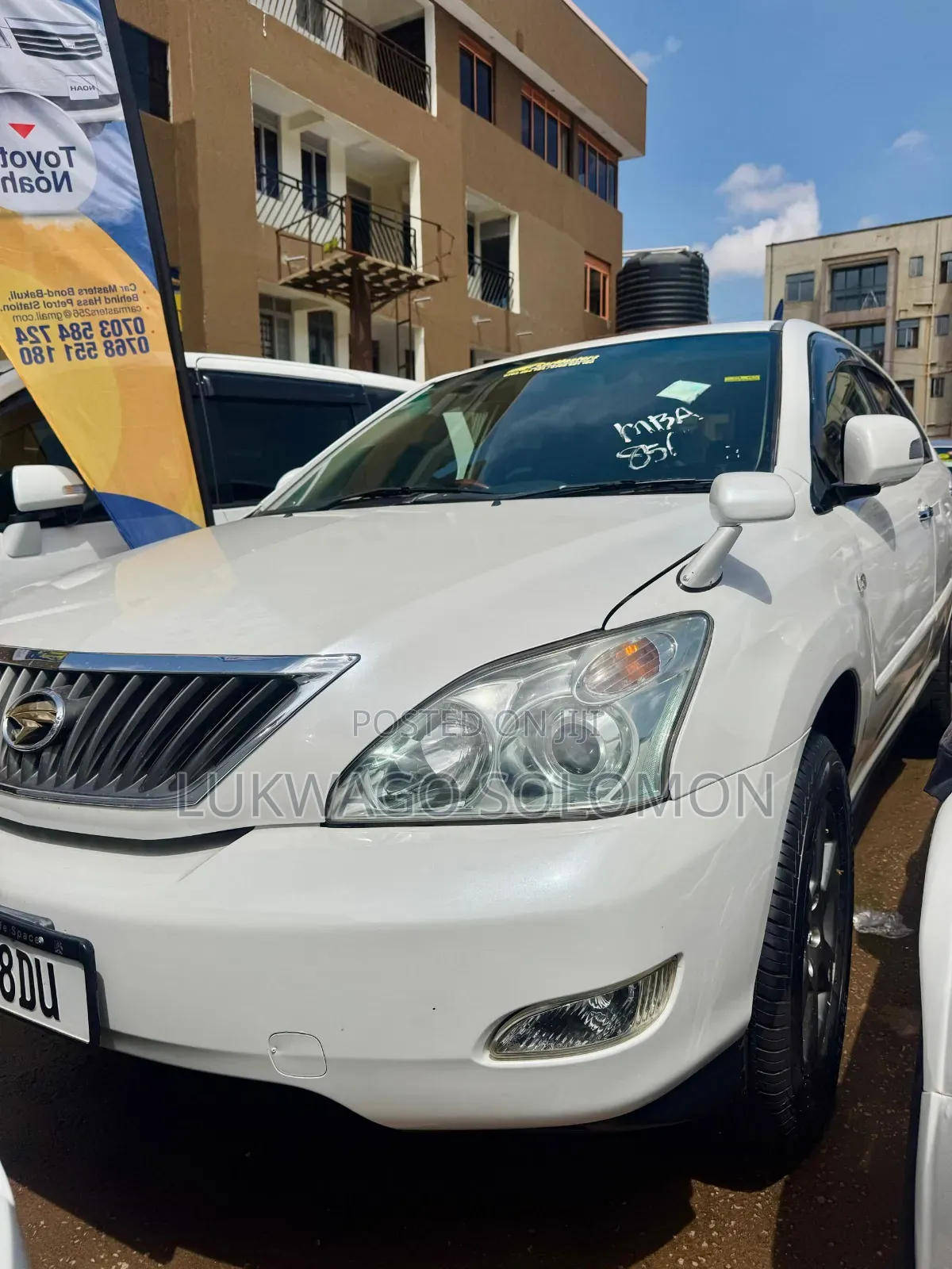 Toyota Harrier 2012 White