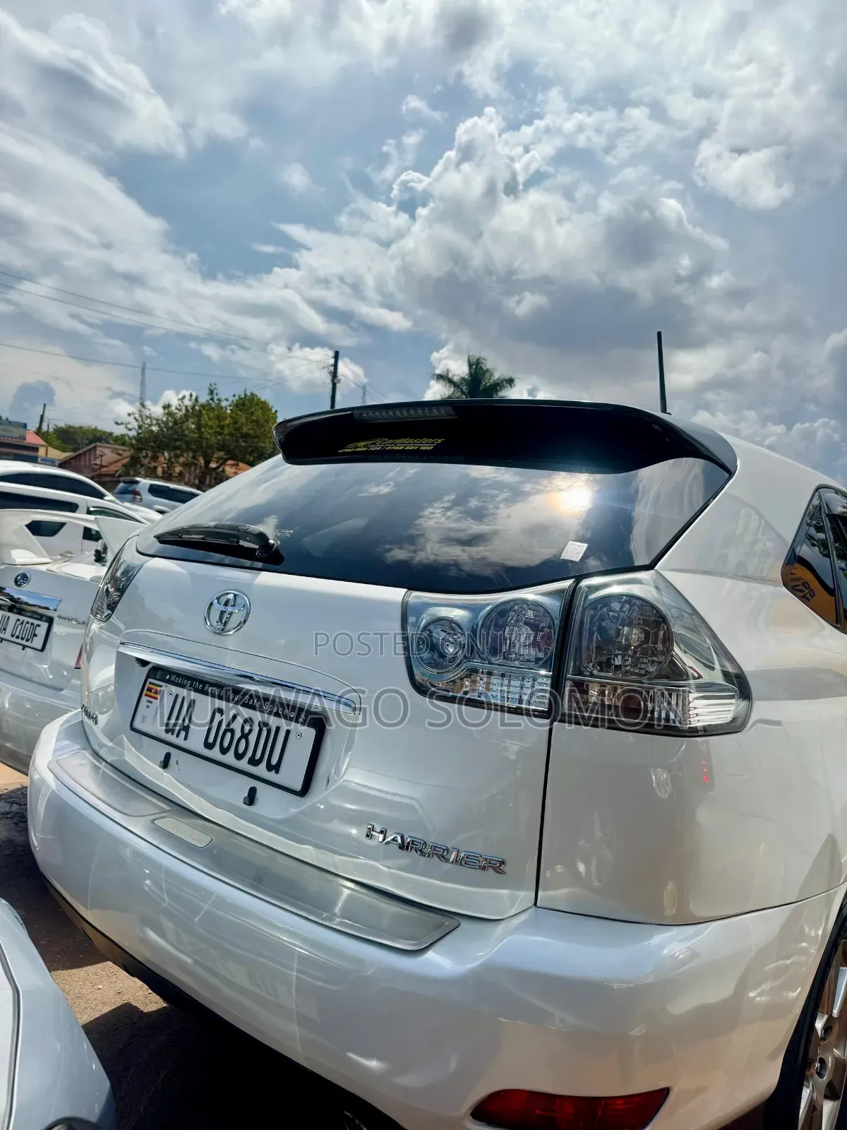 Toyota Harrier 2012 White