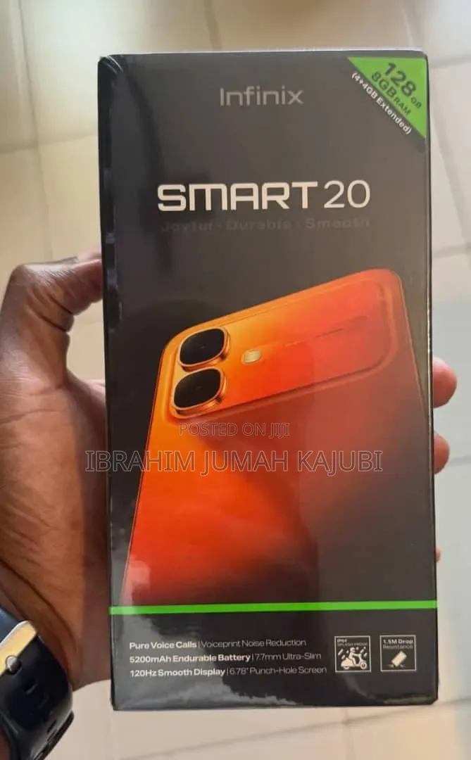 New Infinix Smart 20 128 GB Gray