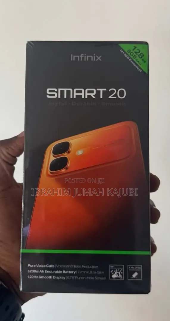 New Infinix Smart 20 128 GB Gray