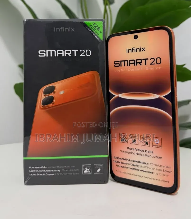 New Infinix Smart 20 128 GB Black
