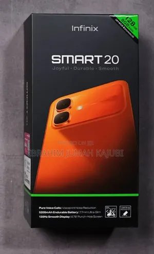 New Infinix Smart 20 128 GB Black