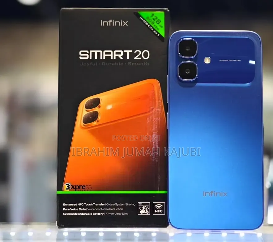 New Infinix Smart 20 128 GB Blue