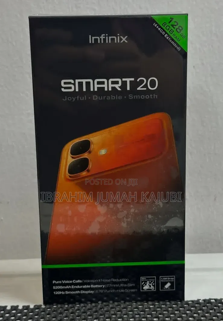 New Infinix Smart 20 128 GB Blue