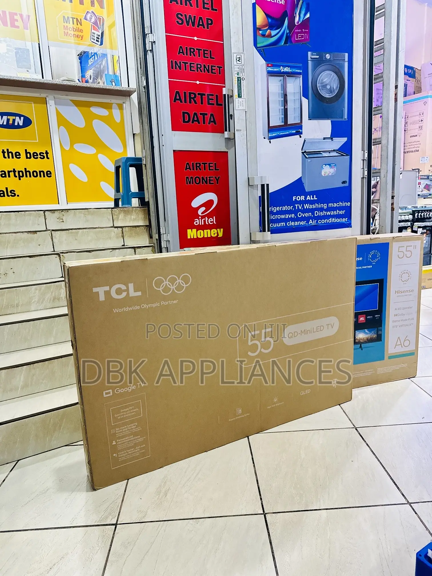 TCL 55inch Qd-Minled Smart Tv at a Good Price