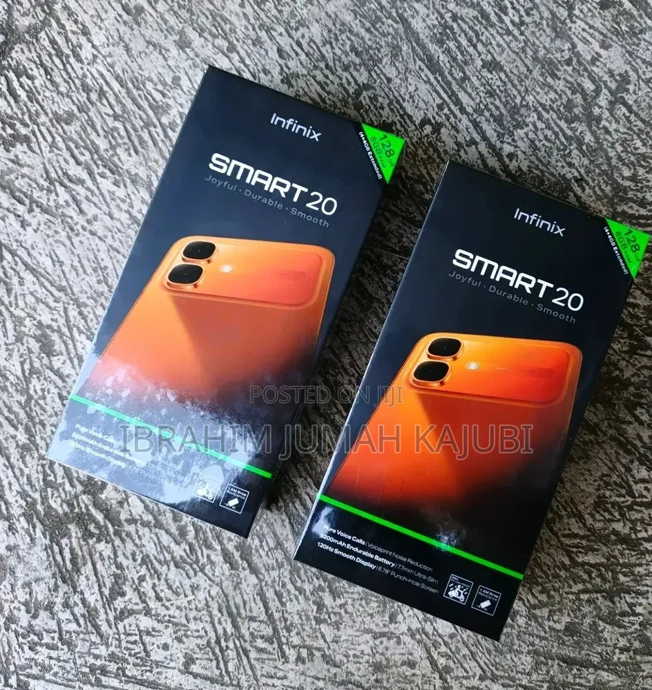 New Infinix Smart 20 128 GB Rose Gold