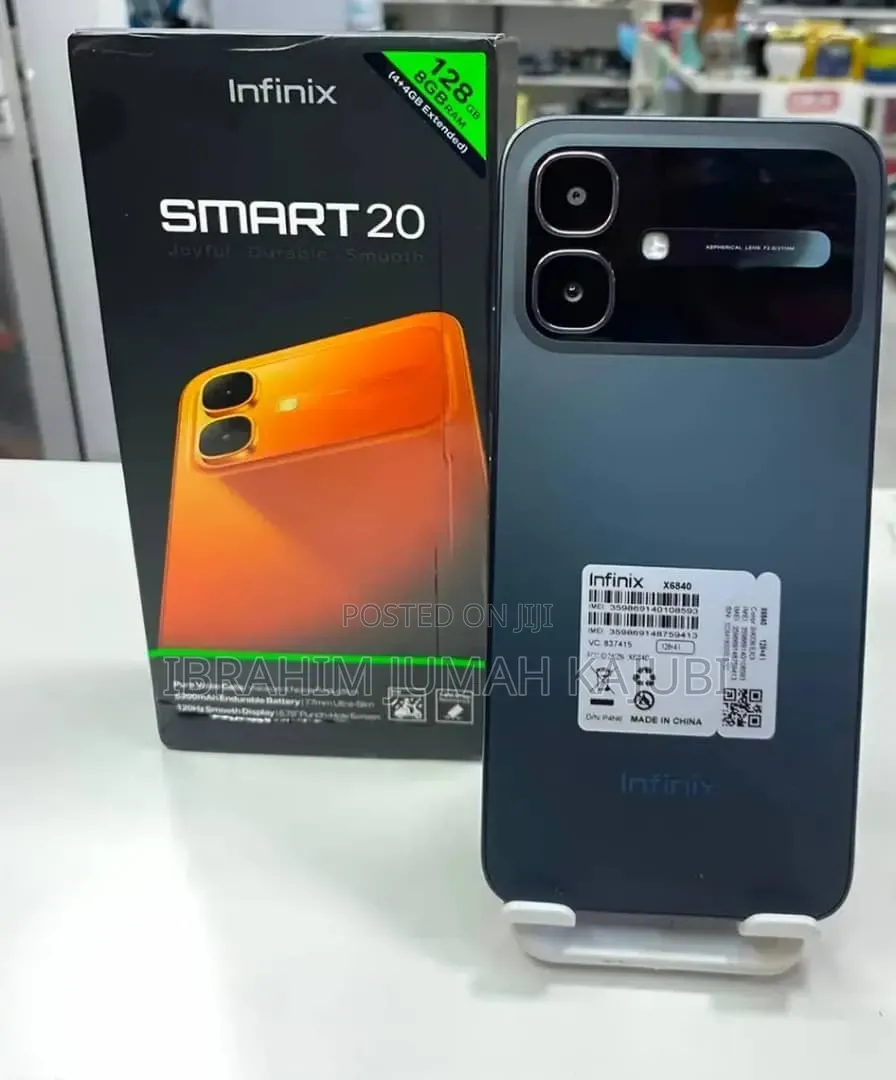 New Infinix Smart 20 128 GB Rose Gold