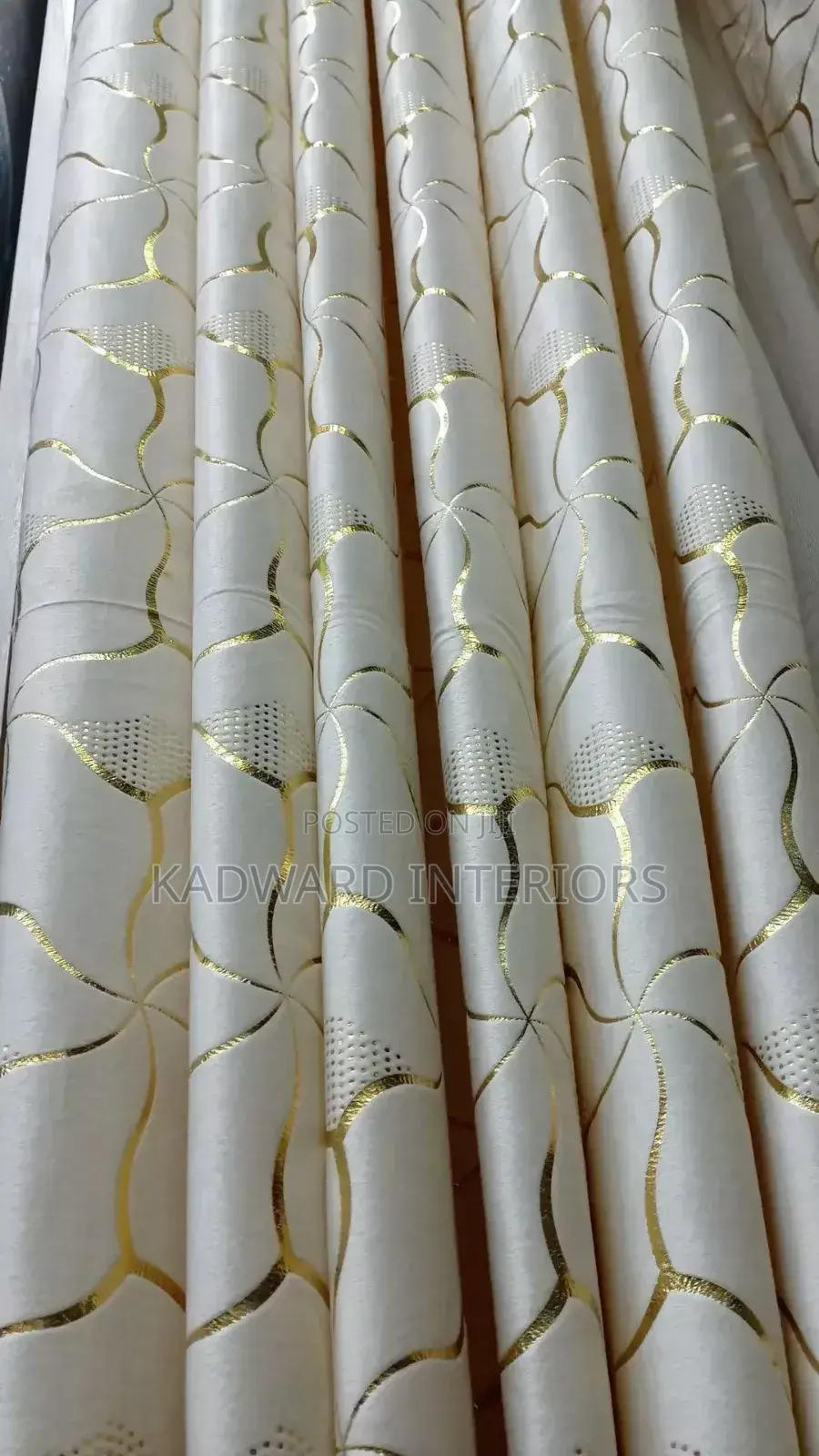 Velvet Gold Curtain Per Metre