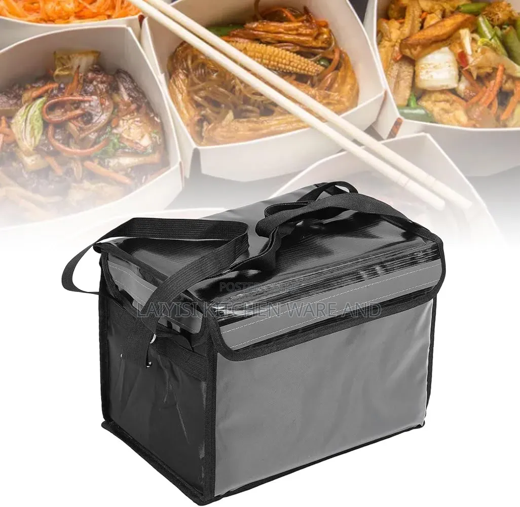 45l Large Insulated Food Delivery Bag – Thermal Hot Cold Carrier