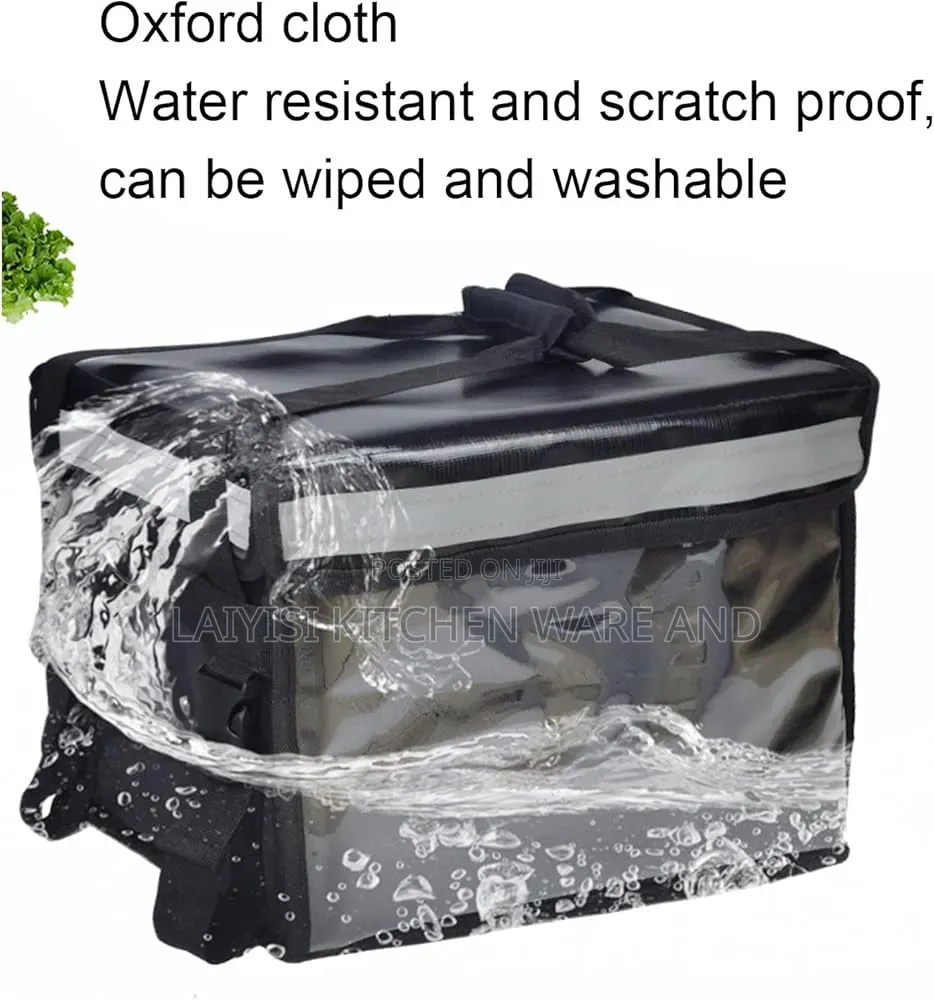 45l Large Insulated Food Delivery Bag – Thermal Hot Cold Carrier