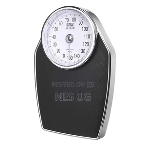 Personal Body Weight Bathroom Mechanical Weighing Scale - Black.