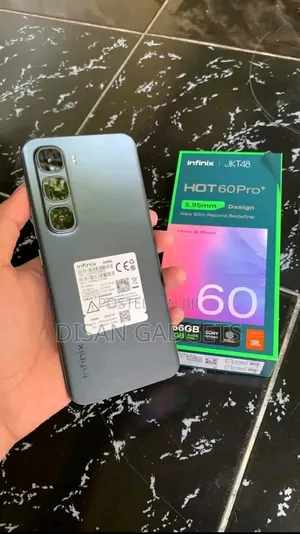 New Infinix Hot 60 Pro+ 256 GB Black