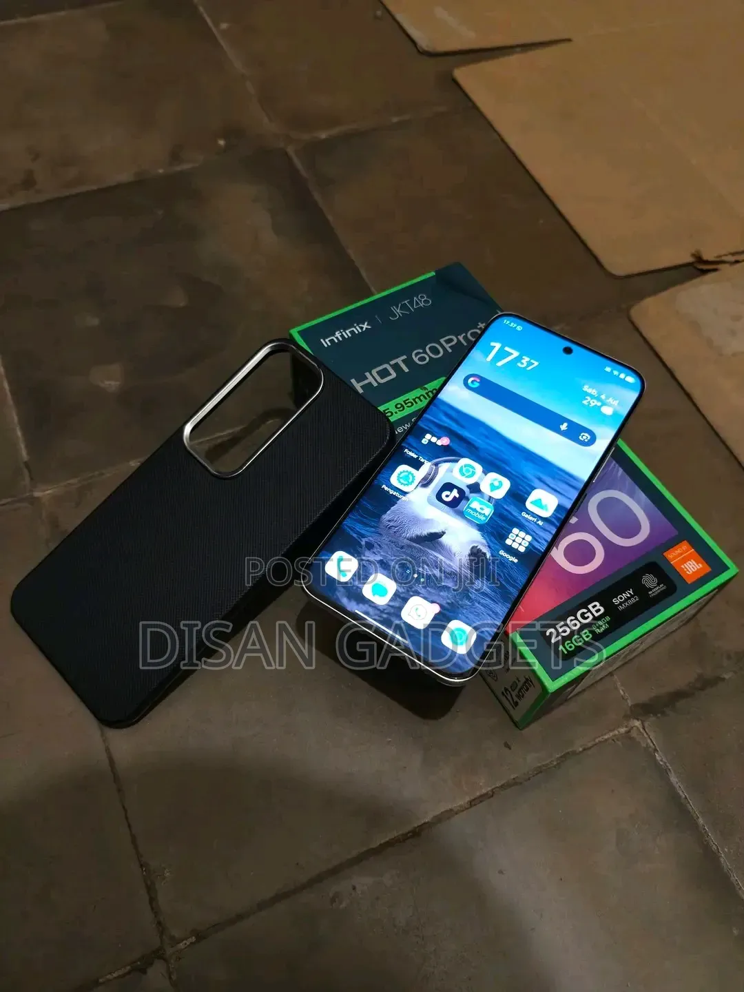 New Infinix Hot 60 Pro+ 256 GB Black