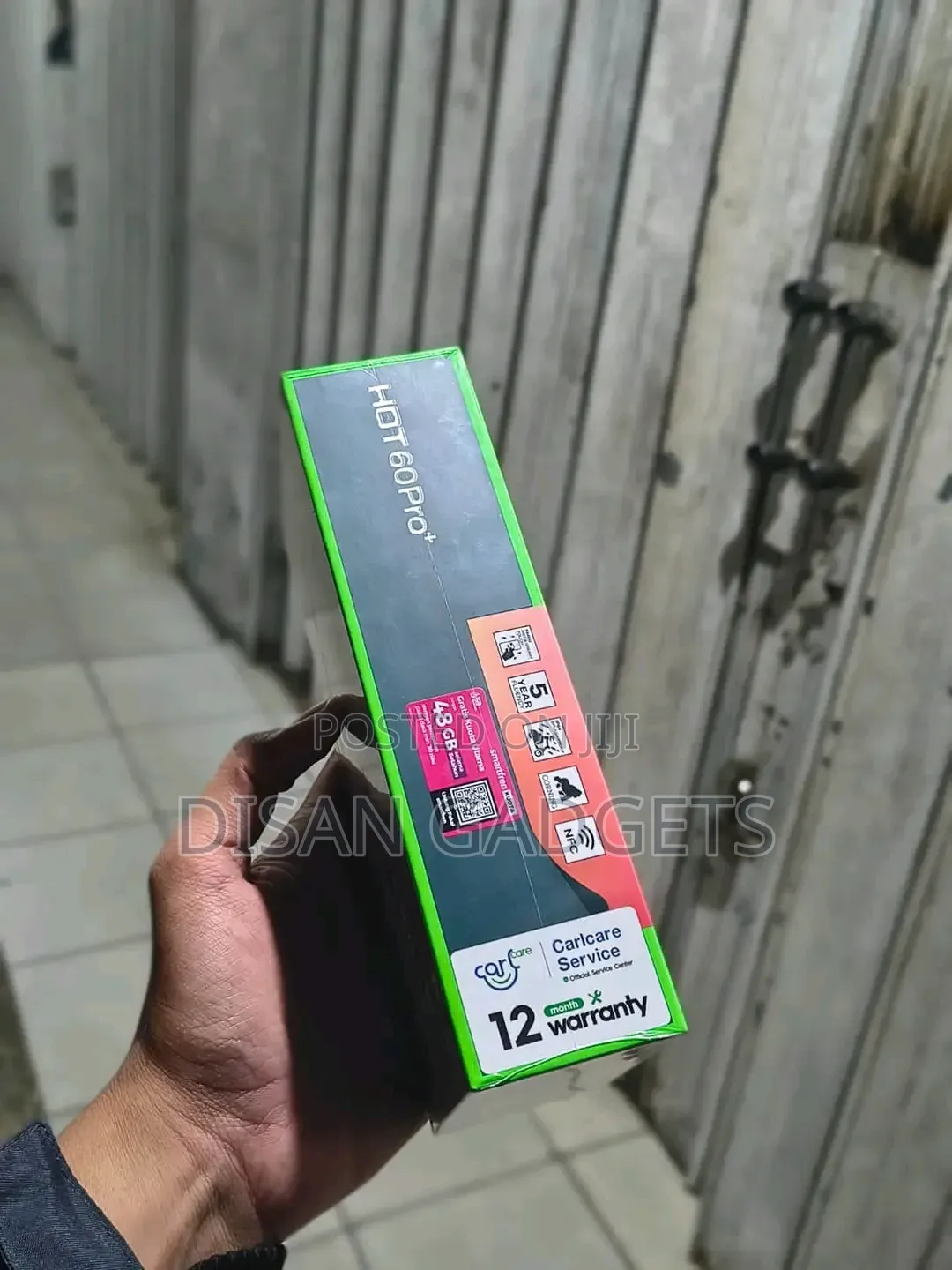 New Infinix Hot 60 Pro+ 256 GB Gray
