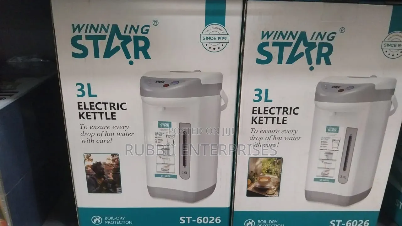Winningstar Electric Kettle 3l~ St6025