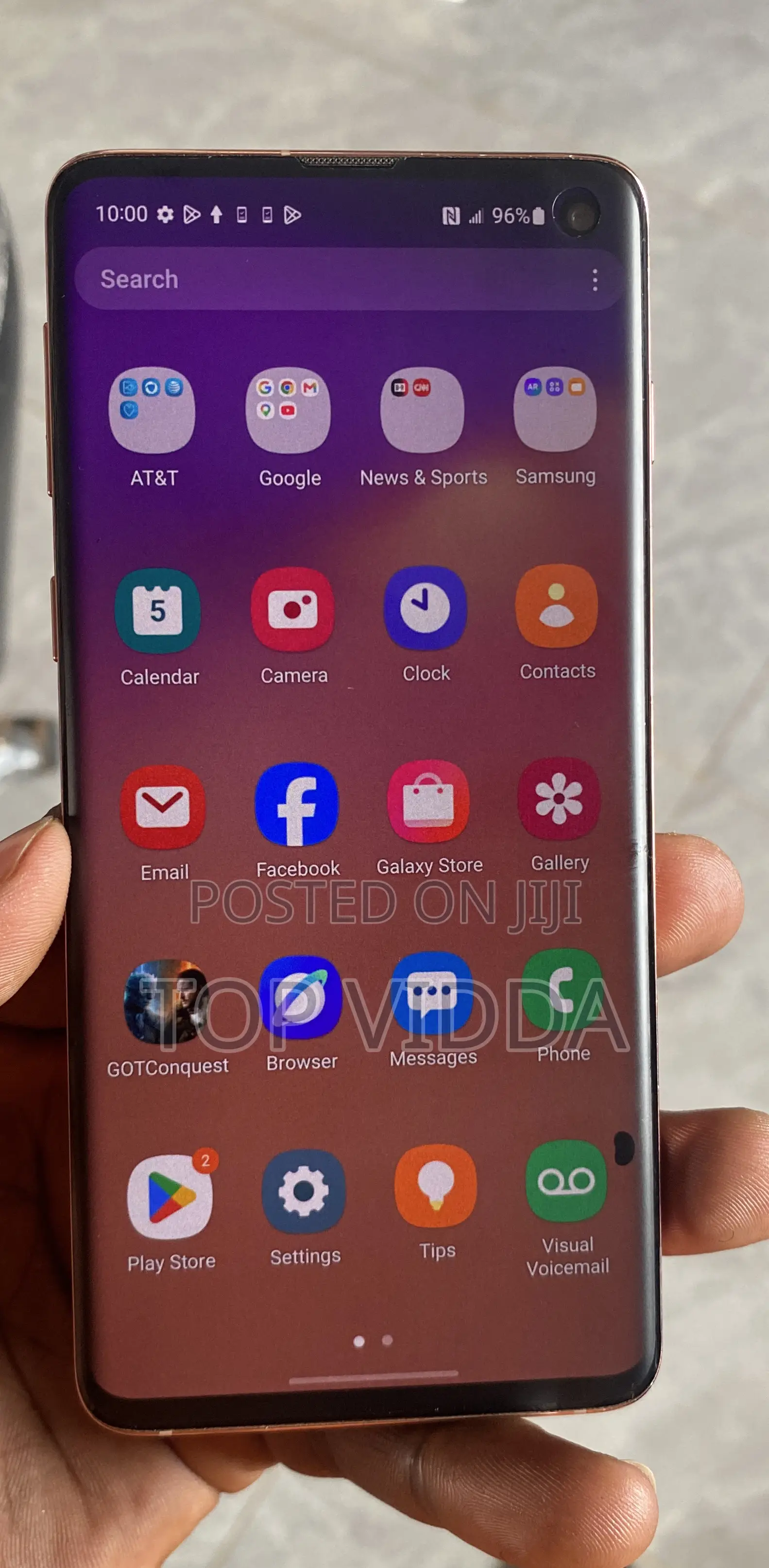 Samsung Galaxy S10 128 GB Orange