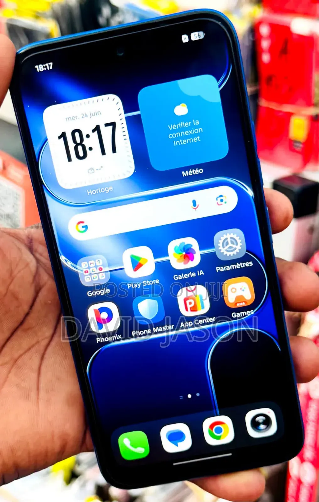 New Tecno Spark 50 128 GB Blue