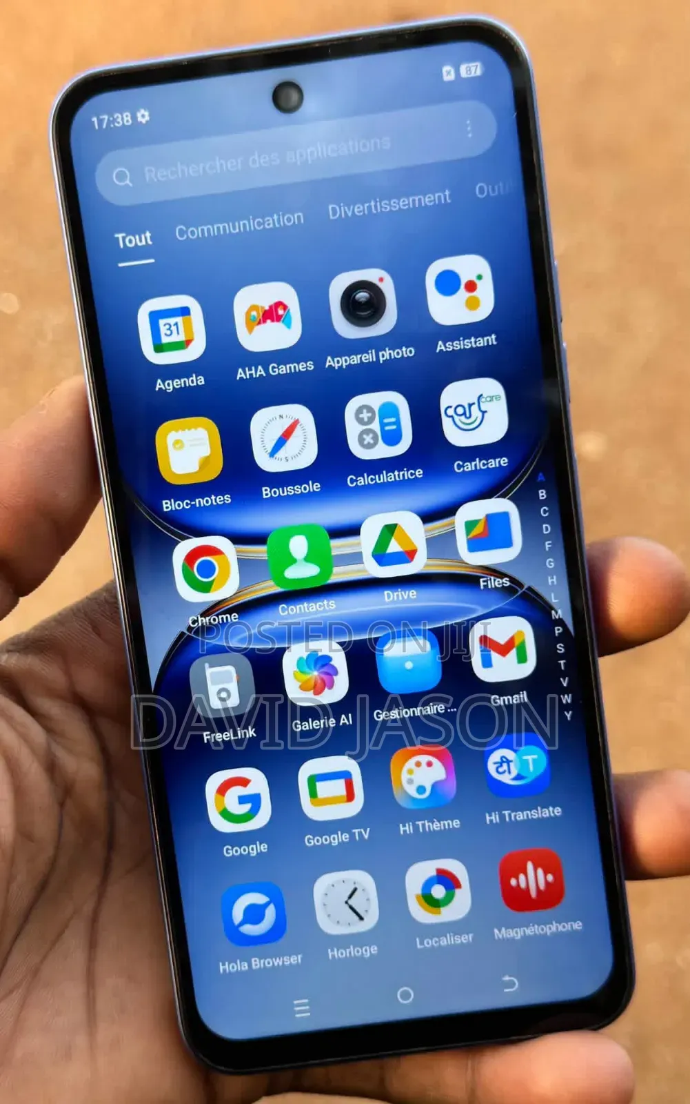 New Tecno Spark 40 256 GB Blue