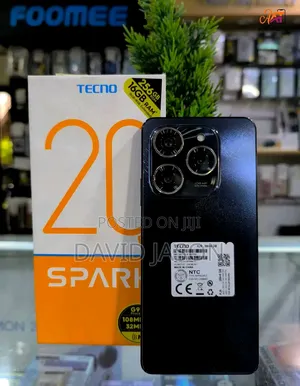 New Tecno Spark 20 Pro 256 GB Black
