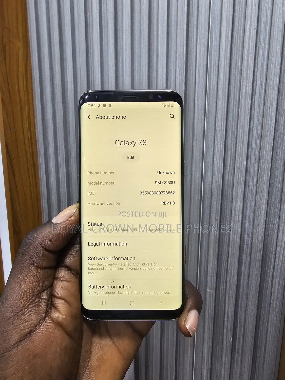 Samsung Galaxy S8 64 GB Gold