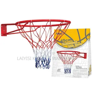 Wall Mounted Basketball Rim Backboard Hoop Goal