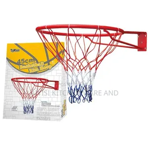 Wall Mounted Basketball Rim Backboard Hoop Goal