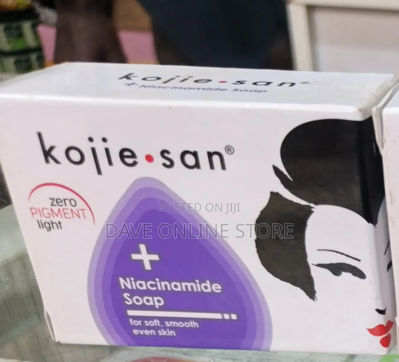 Original Kojie San Niacinamide 100g Soap for Soft Smooth Even Skin