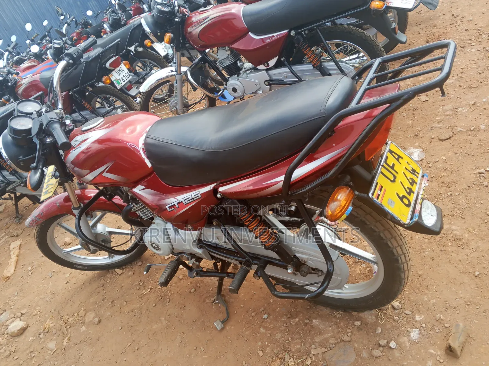 Bajaj CT 110X 2022 Red