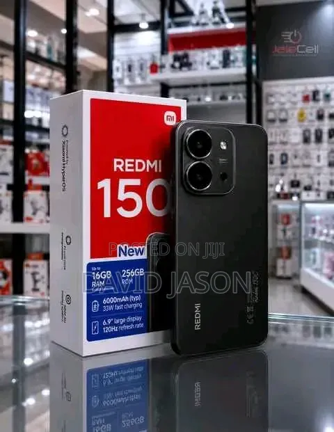 New Xiaomi Redmi 15C 4G 256 GB Black