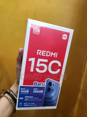 New Xiaomi Redmi 15C 4G 256 GB Black