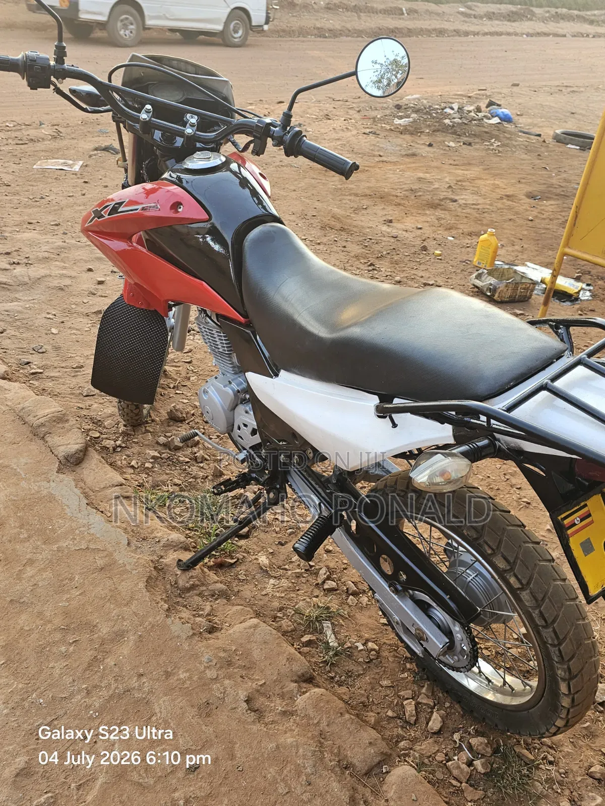 Honda XL 125 2016 Red