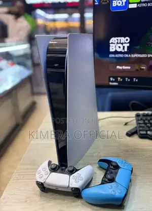 Playstation 5 Standard Digital Version. With 2 Controllers and 2 Games