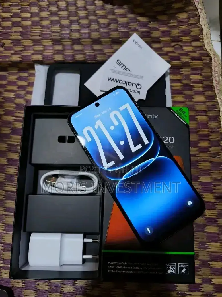 New Infinix Smart 20 128 GB Gray