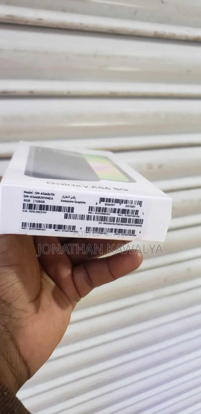 New Samsung Galaxy A56 128 GB Pink