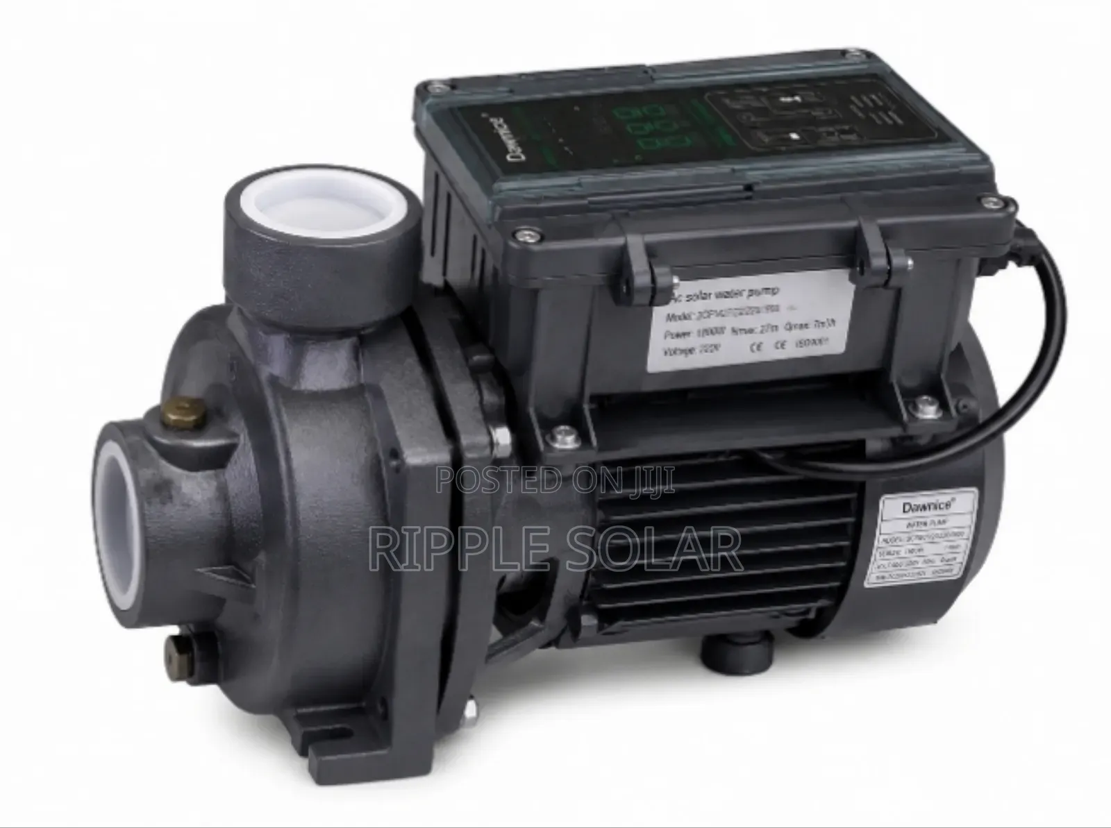 750w Solar Surface Water Pump 14m Head 72v 21000l/H