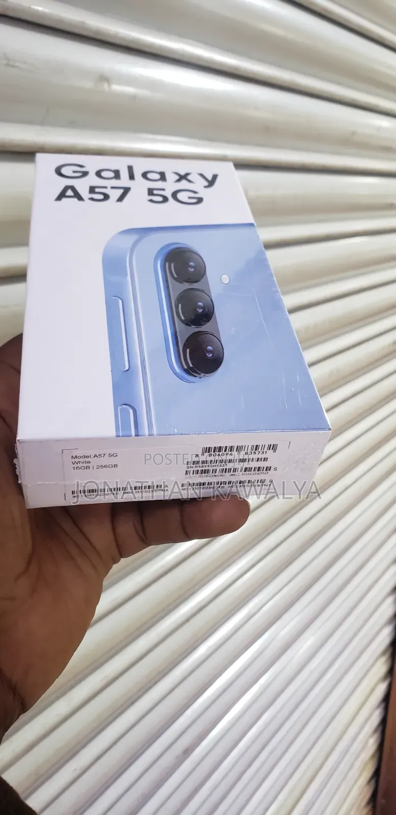 New Samsung Galaxy A57 256 GB Silver